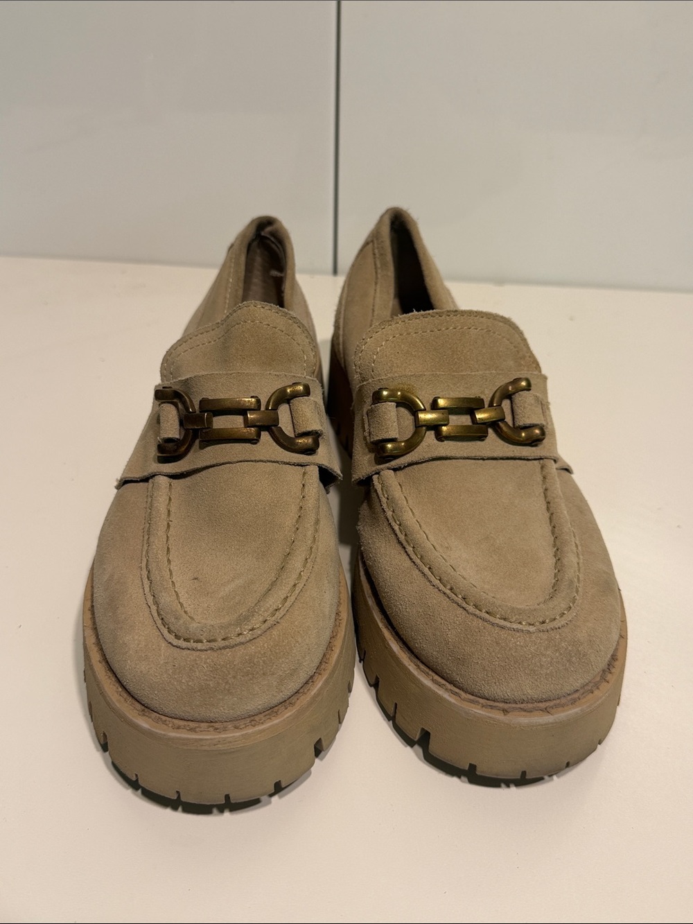 Gently used Steve Madden loafers women’s size 9